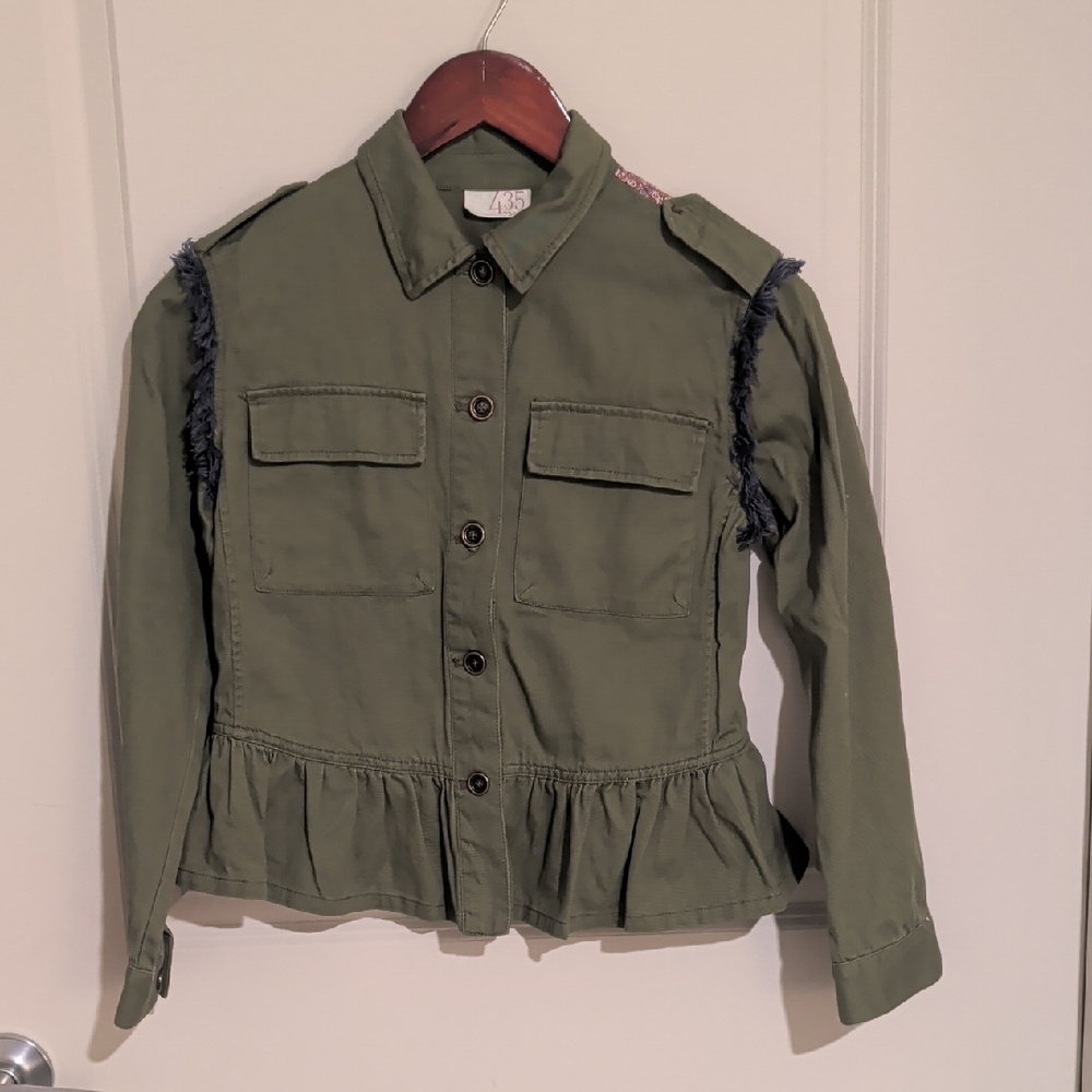Matilda Jane Green Jean Jacket for Kids